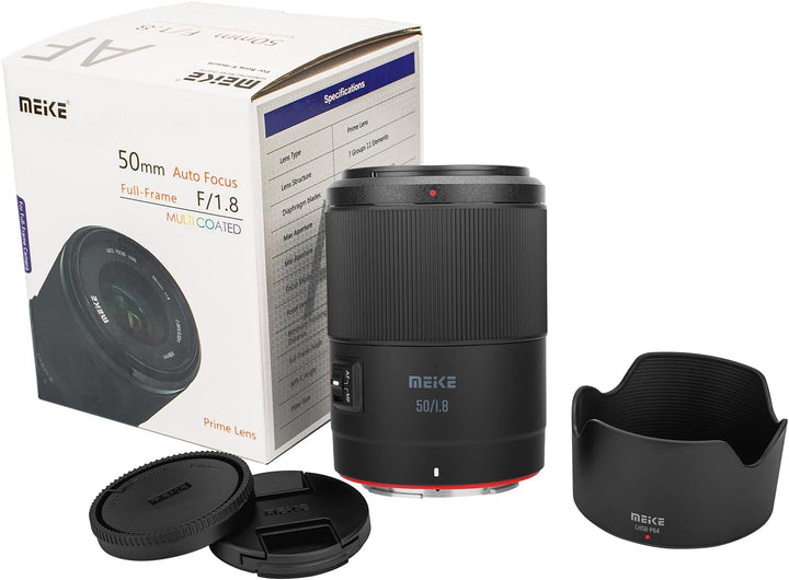 Meike 50mm F1.8 Autofokus STM Schrittmotor Vollformat-Objektiv Kompatibel mit Nikon Z-Mount-Kameras