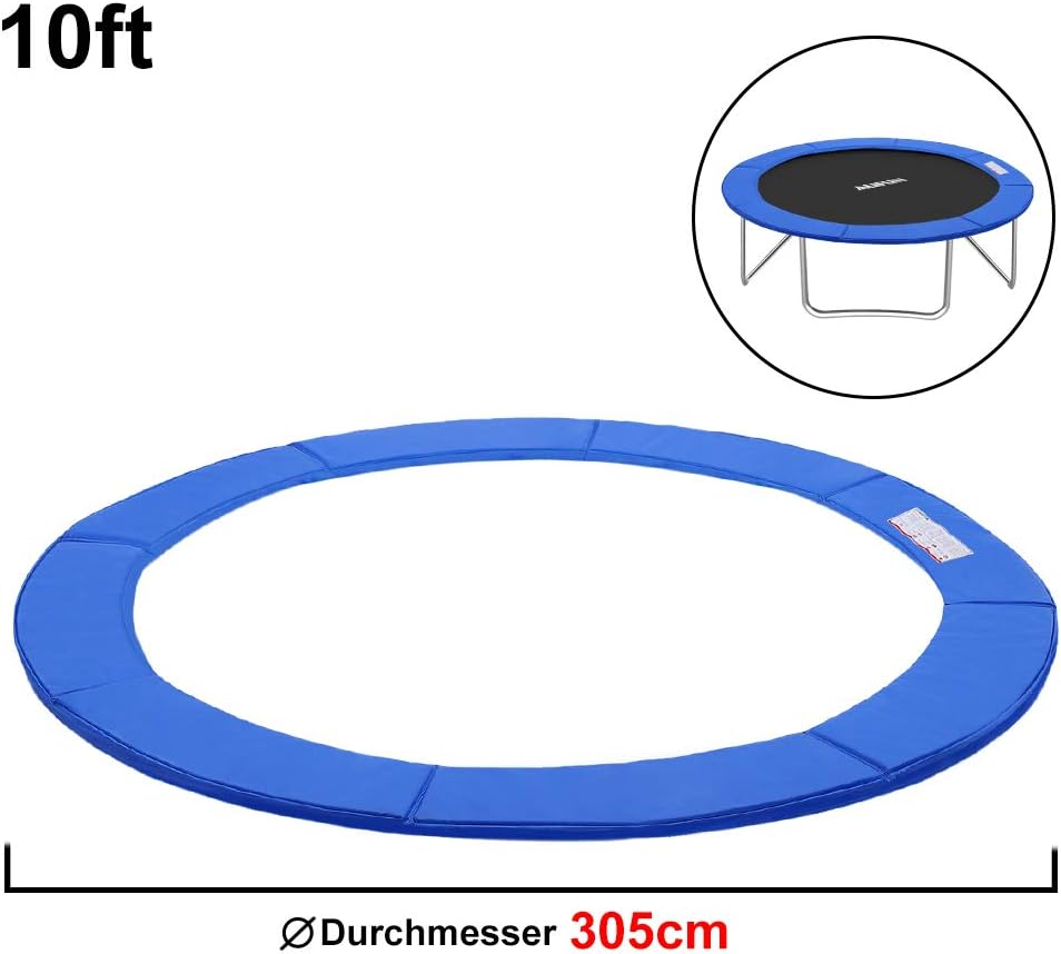 YUENFONG Trampolin Randabdeckung | Ø 244cm 305cm 366cm | PVC PE für Trampolin | UV-beständig Reissfe