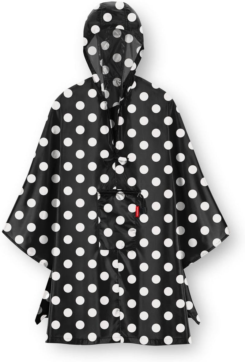 Reisenthel AN7073 Mini Maxi Poncho DOTS White Poncho Damen DOTS White Grösse Unica