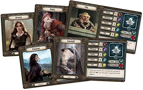 Asmodee | Fantasy Flight Games | Der Herr der Ringe: Reise durch Mittelerde – Dunkle Pfade | Erweite