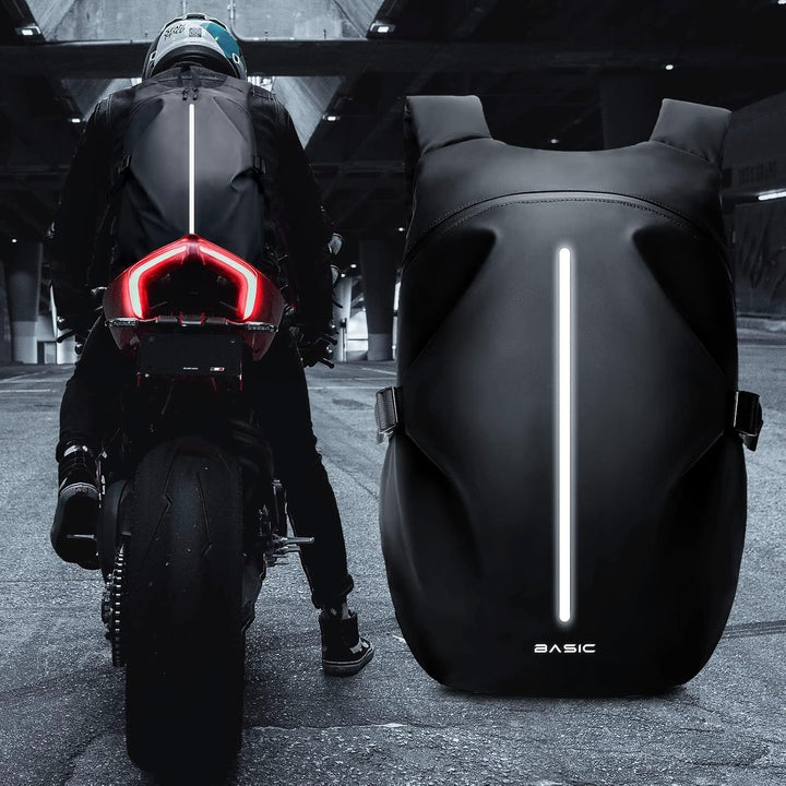 Motorradrucksäcke für Herren, wasserdichter Helmrucksack, Motorradzubehör, Laptoptaschen, Reiserucks