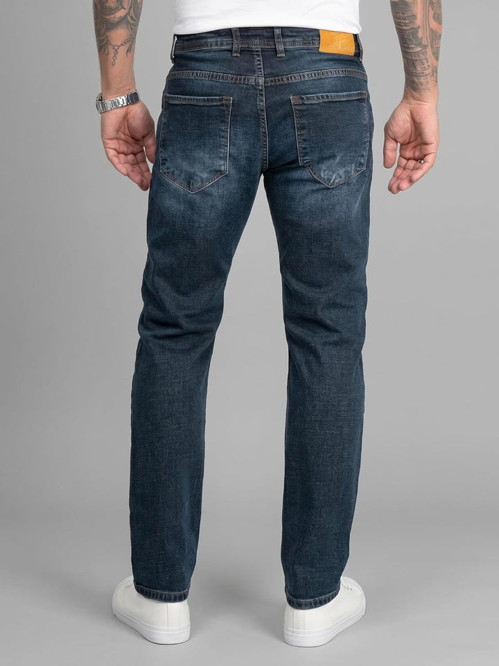 Rock Creek Herren Designer Jeans Denim Blau Hose Herrenjeans RC-2098 W29-W44 33W / 30L Rc-2279-blau,