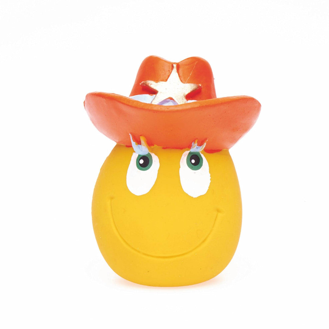 Lanco 8424678101388 Sheriff Ei Lacht; 100% Naturkautschuk gelb, gelb