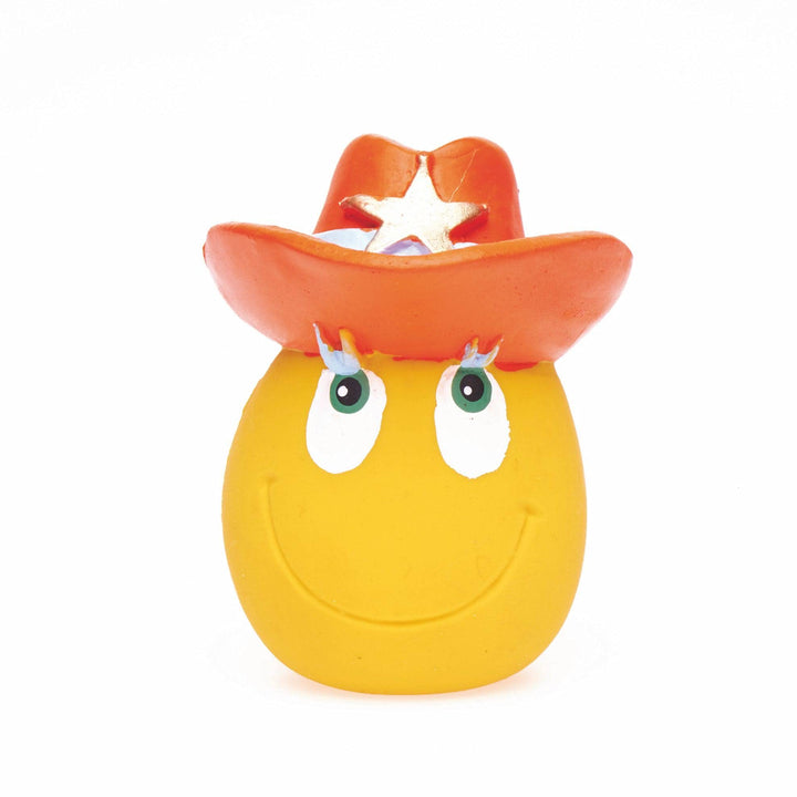 Lanco 8424678101388 Sheriff Ei Lacht; 100% Naturkautschuk gelb, gelb