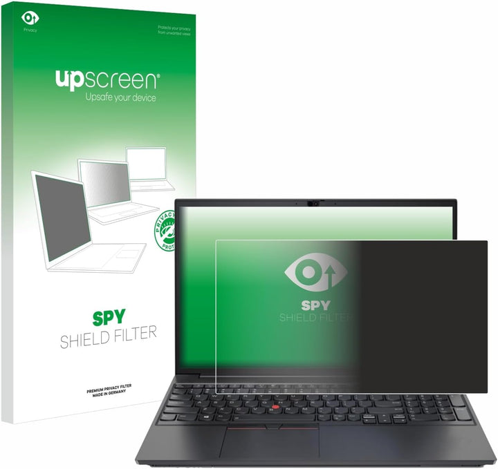 upscreen Blickschutzfilter für Lenovo ThinkPad E15 Gen 3 Privacy Filter Blickschutzfolie Sichtschutz