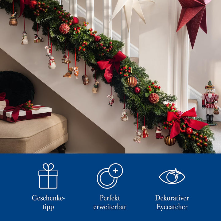 Villeroy & Boch – Nostalgic Ornaments Ornamente Weihnachten Bunt, Weihnachtsdekorationen Schneemänne