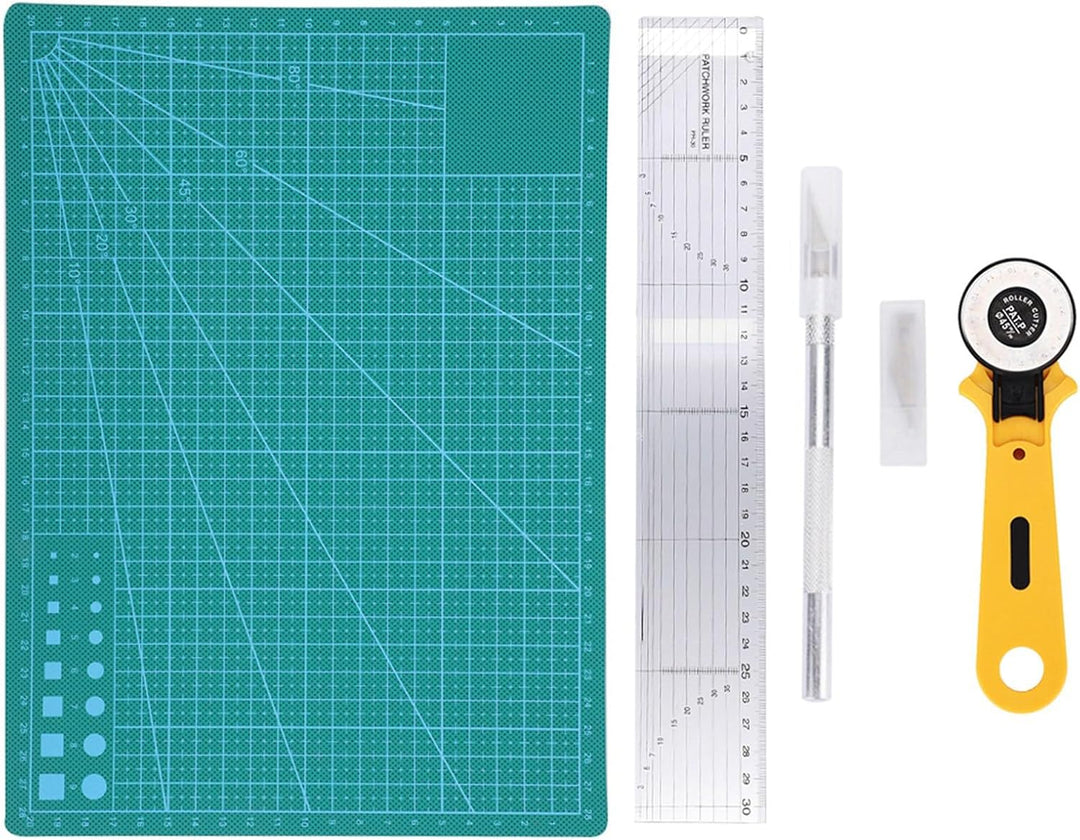 5 stücke Nähen Handmade Crafting Tool Kit, Schneidwerkzeuge Set zum Schneiden Stoff Papier Leder, Cl