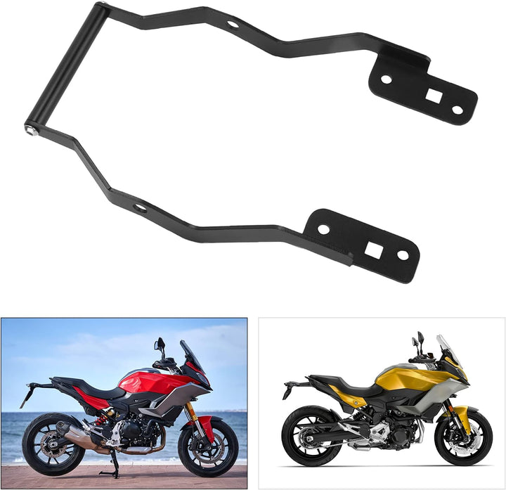 KIMISS GPS-Halterung, Motorrad-GPS-Halterung Handy-Standstange Ersatz für F900XR 2020-2021 (Schwarz)