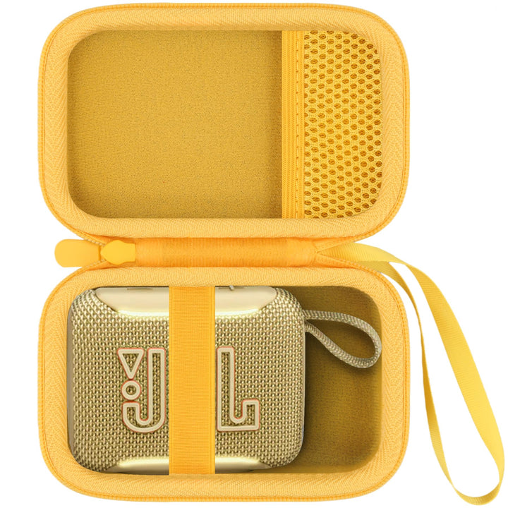 co2CREA Hart Reise Schutz Hülle Etui Tasche für JBL GO 5 /GO 4 /GO 3 tragbarer Bluetooth Lautspreche