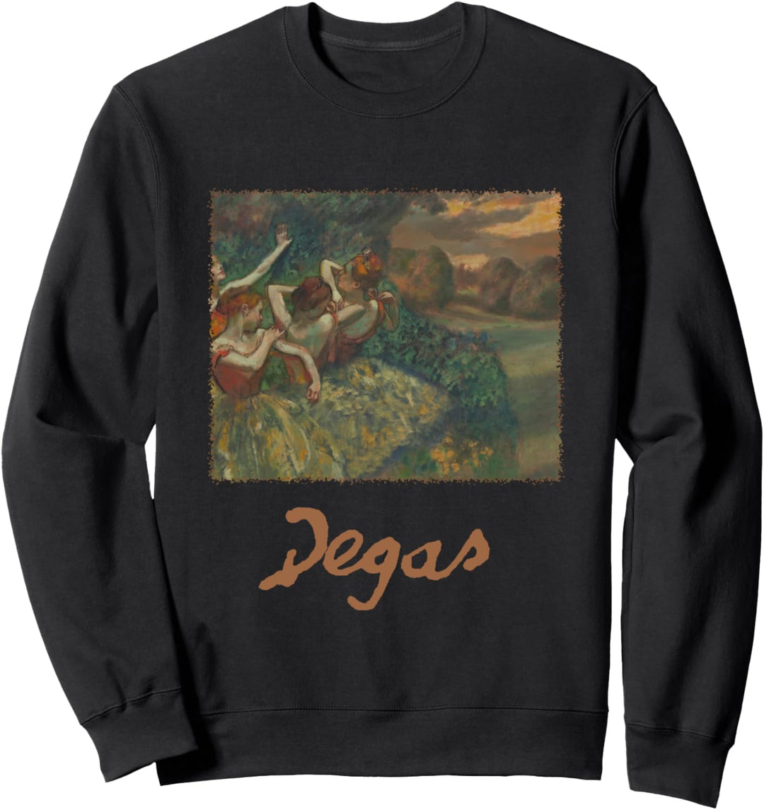 Four Dancers by Edgar Degas Ballet Fine Art Sweatshirt