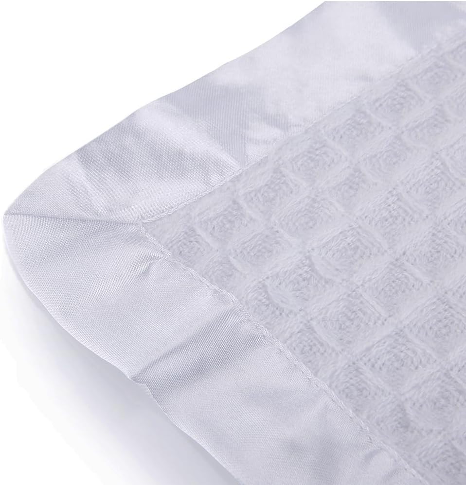 Booulfi Babydecke Weisse Taufe Kuscheldecke Kinderdecke, Neugeborenen Jungen Babydecke Mädchen Kreuz