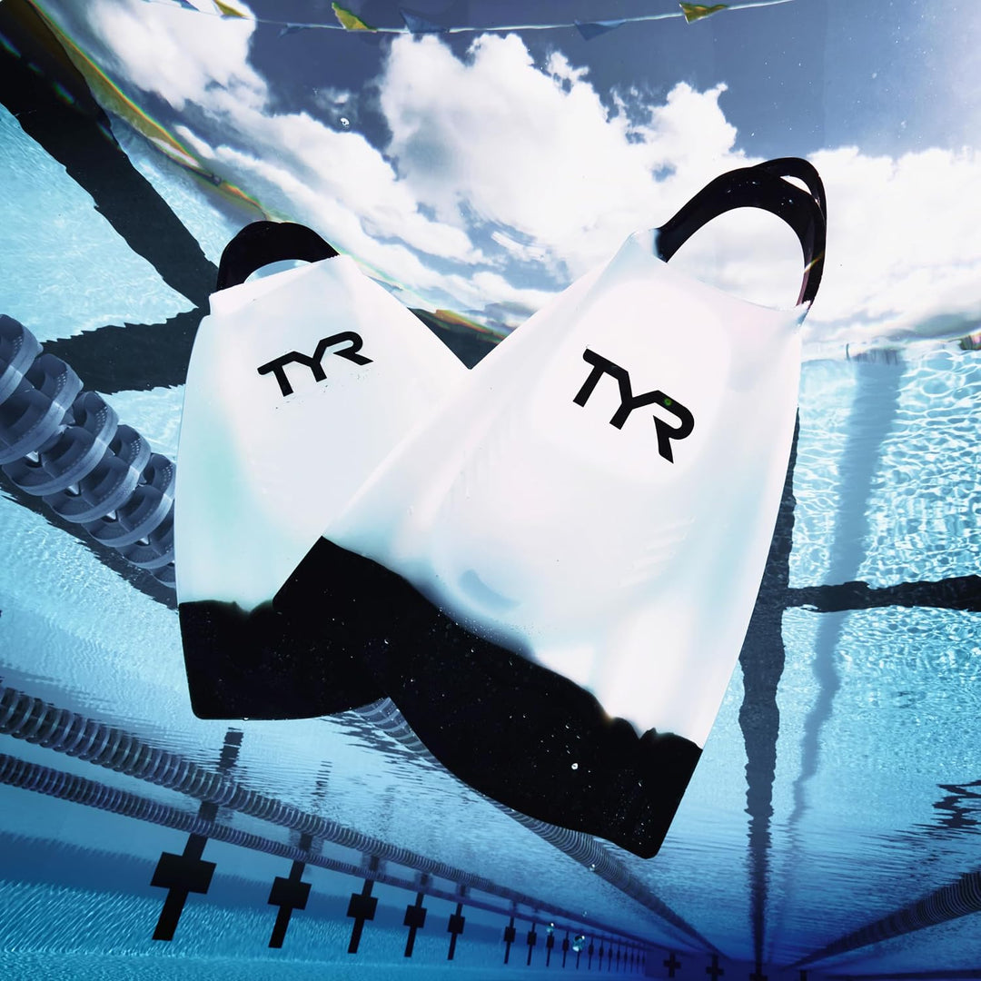 TYR Hydroblade Fins Schuhe XXL farblos, XXL farblos