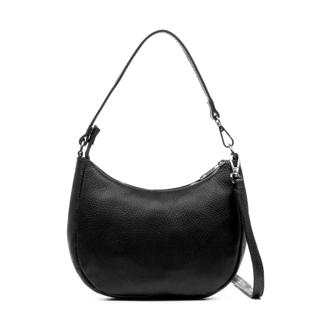 FIRENZE ARTEGIANI. Altivole Schulter- und Handtasche, Echtleder, Dollaro-Finish, 21 x 6,5 x 16 cm, F
