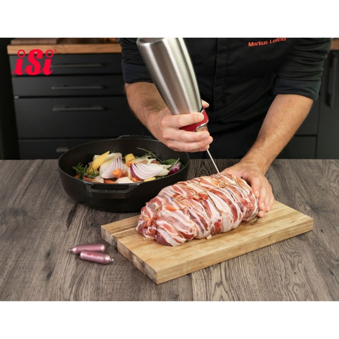 iSi - 2718 Nadeltüllen für Sahnespender - 4er Set Spritztüllen zum Dekorieren, Füllen & Pikieren - s