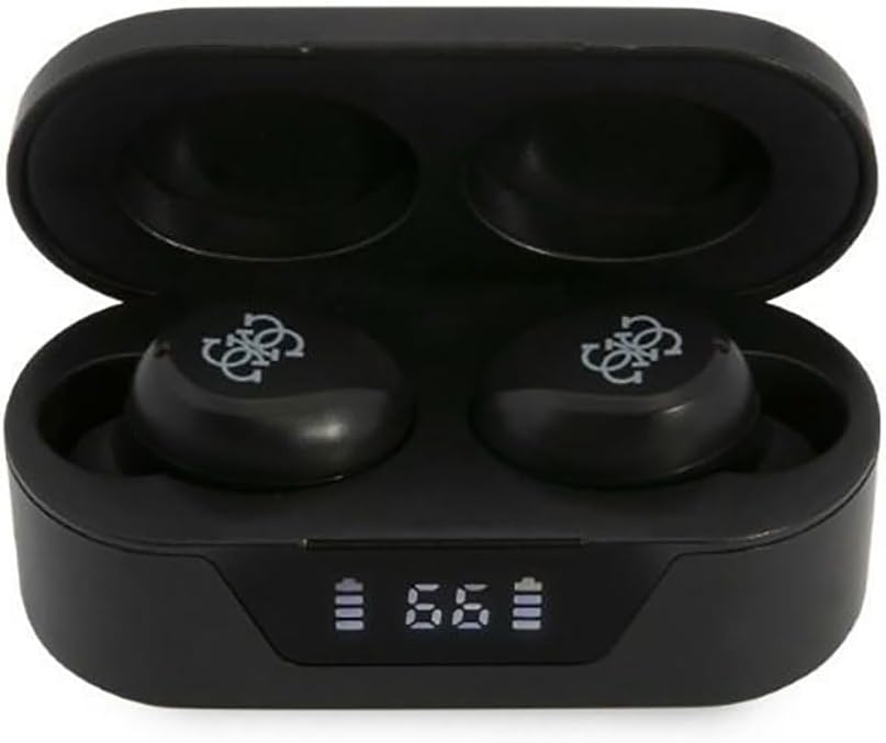 GUESS Kopfhörer Bluetooth GUTWST31EK TWS + Dockingstation Schwarz
