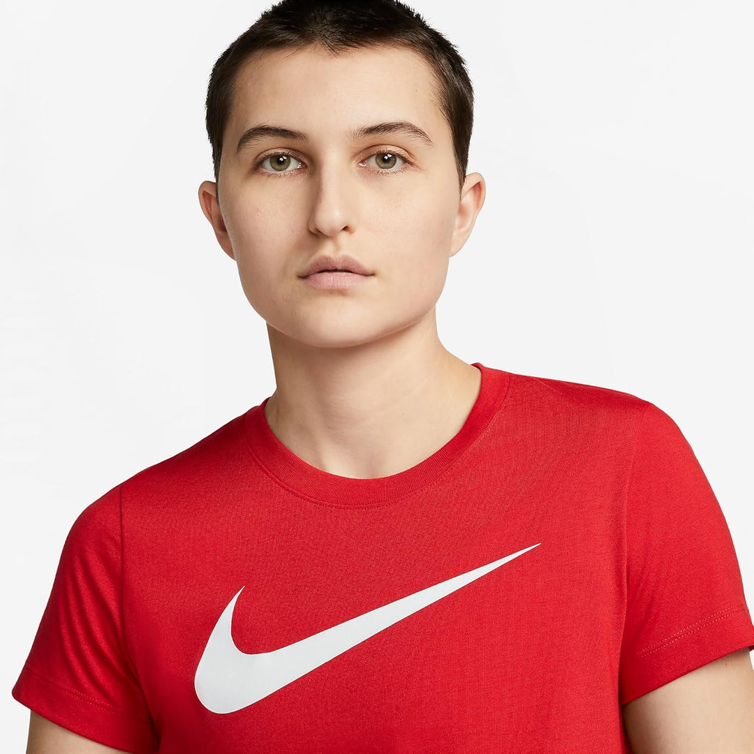 NIKE Damen W Nk Df Park20 Ss Tee Hbr T-Shirt (1er Pack) XS University Red/White, XS University Red/W