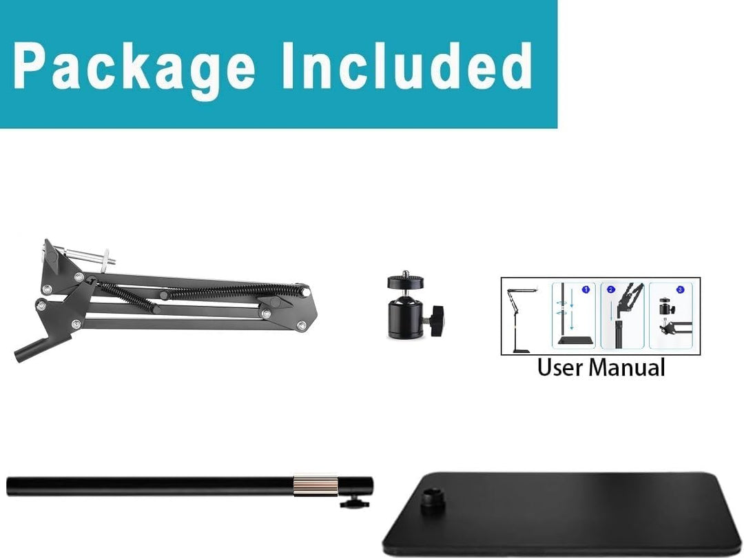 AYIZON Webcam Bodenständer, Metall Webcam Bodenhalter kompatibel mit Logitech C920 StreamCam C930 C9