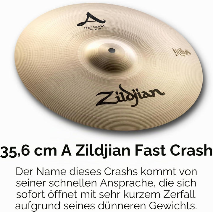 Zildjian A Zildjian Series City Cymbal Box Set - 12" New Beat Hi-Hats, 14" Crash, 18" Uptown Ride, C