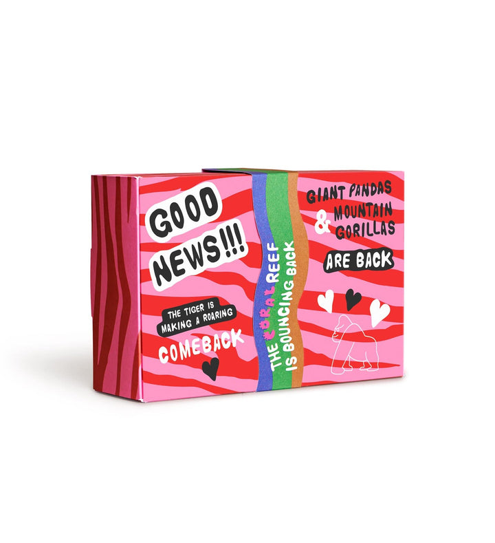 Happy Socks WWF 4-Pack Geschenkbox 36-40