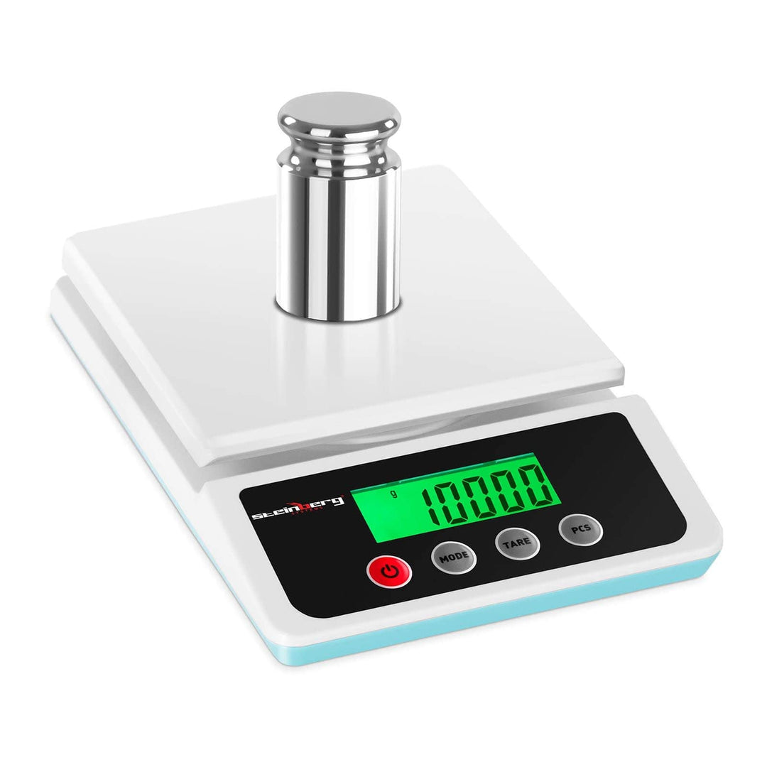 Steinberg Systems SBS-LW-10000 Präzisionswaage bis 10 kg / 1g Feinwaage Digitalwaage LCD Display