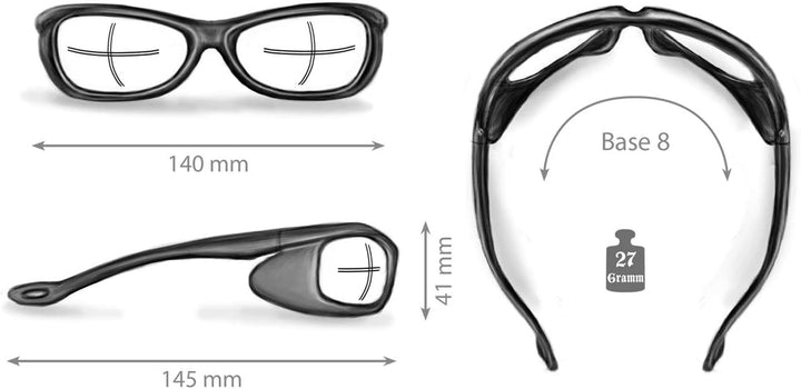 HELLY® - No.1 Bikereyes® | Bikerbrille, Motorradbrille, Motorrad Sonnenbrille | beschlagfrei, winddi