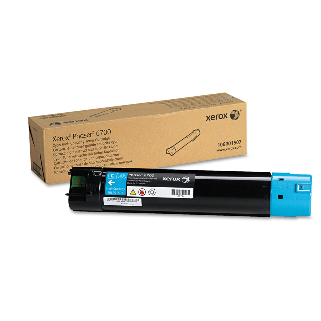 Xerox 106R01507 Phaser 6700 Tonerkartusche cyan hohe Kapazität 1er-Pack