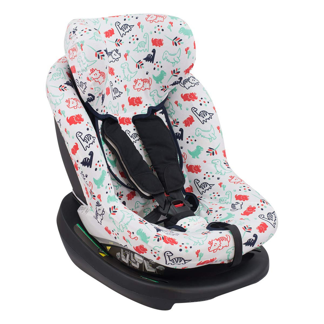 JYOKO Kids Bezug kompatibel mit Besafe iZi Modular X1 i-Size (Dino Party), Dino Party