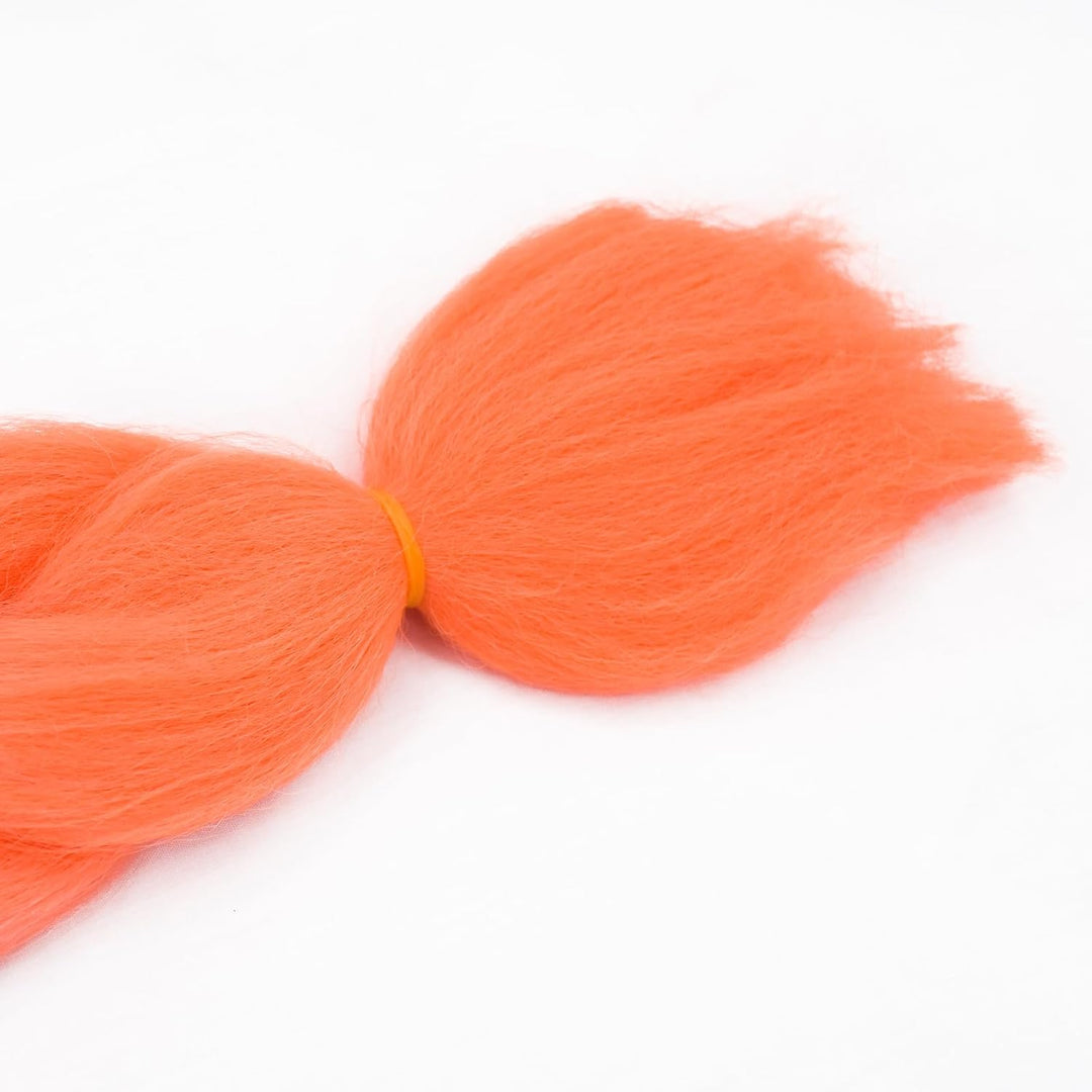 Ombre Braiding Hair, 3 Pack Kanekalon Hair Braids Extension, Jumbo Braid Hair Extensions 24 Inches B