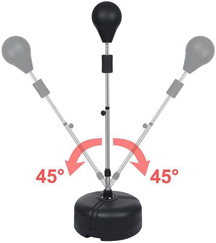 Punchingball Einstellbares Boxen-Reaktionsziel Standboxsack Mit Basis Boxkrallen Boxsack FüR Erwachs