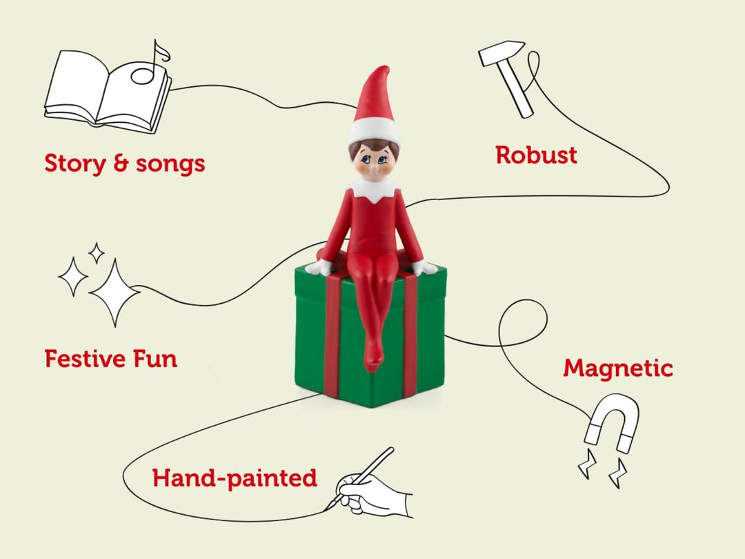 tonies Die Elfe im Regal Hörfigur Hörbücher für Kinder Lieder für Kinder Weihnachtsgeschichten Tonie