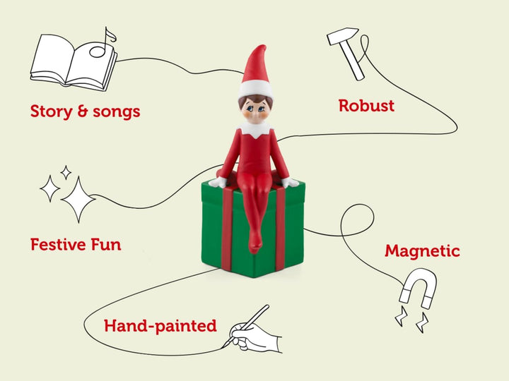 tonies Die Elfe im Regal Hörfigur Hörbücher für Kinder Lieder für Kinder Weihnachtsgeschichten Tonie