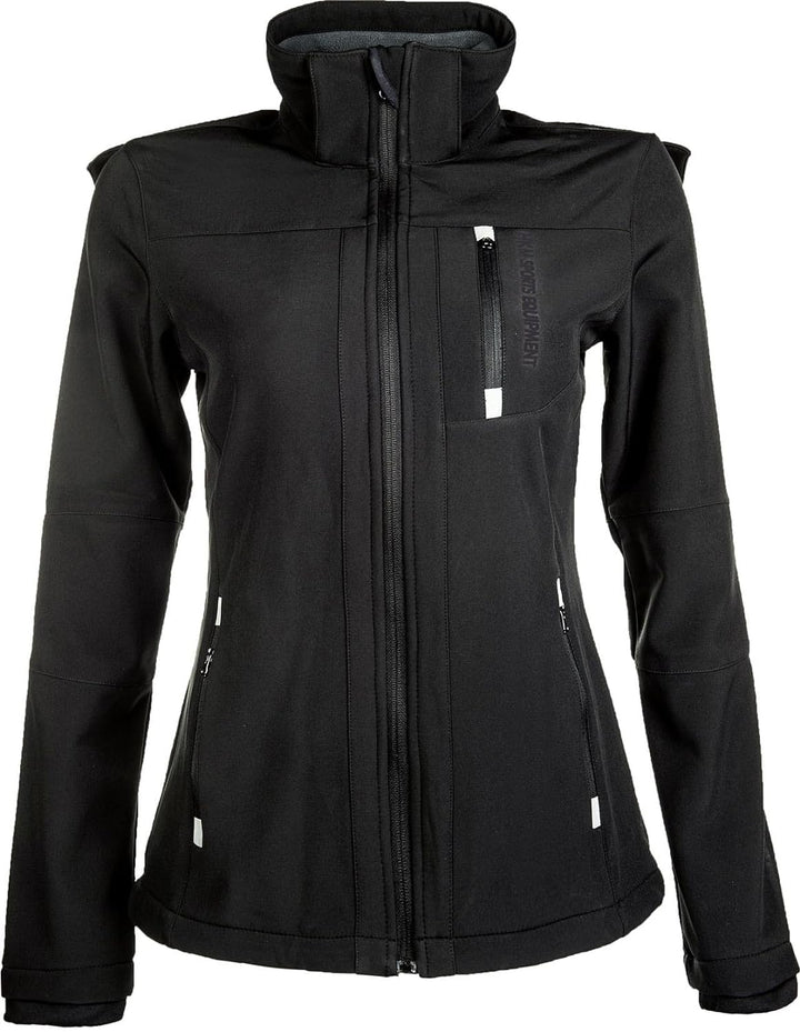 HKM Erwachsene Softshelljacke-Sport-Damen9100 schwarz152 Hose, 9100 schwarz, 152 152 Schwarz, 152 Sc