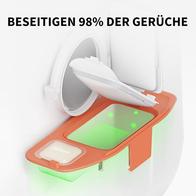 PETKIT Geruchsvernichter für Pura Max Pura Max 2 Selbstreinigende Katzentoilette, Geruchskontrolle (