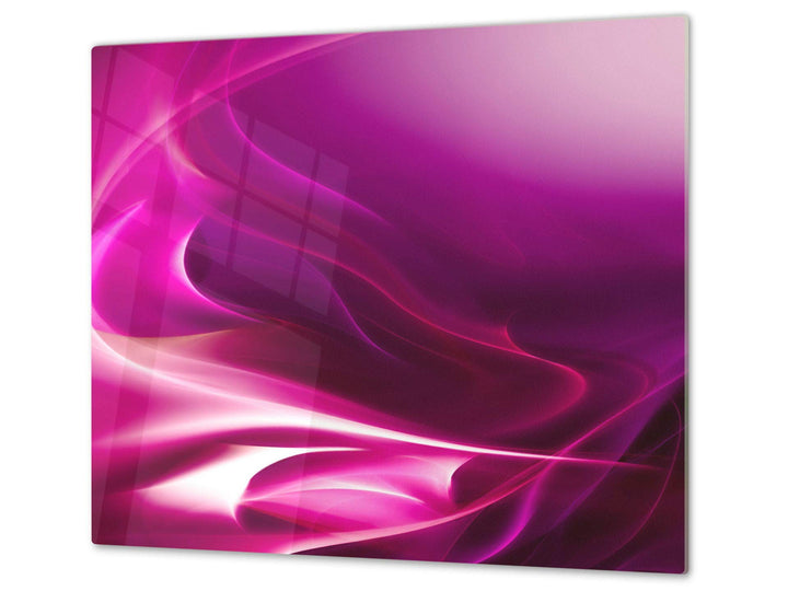Schneidbrett aus Hartglas und schützende Arbeitsoberfläche – Schneideplatten SINGLE mit 60 x 52 cm u