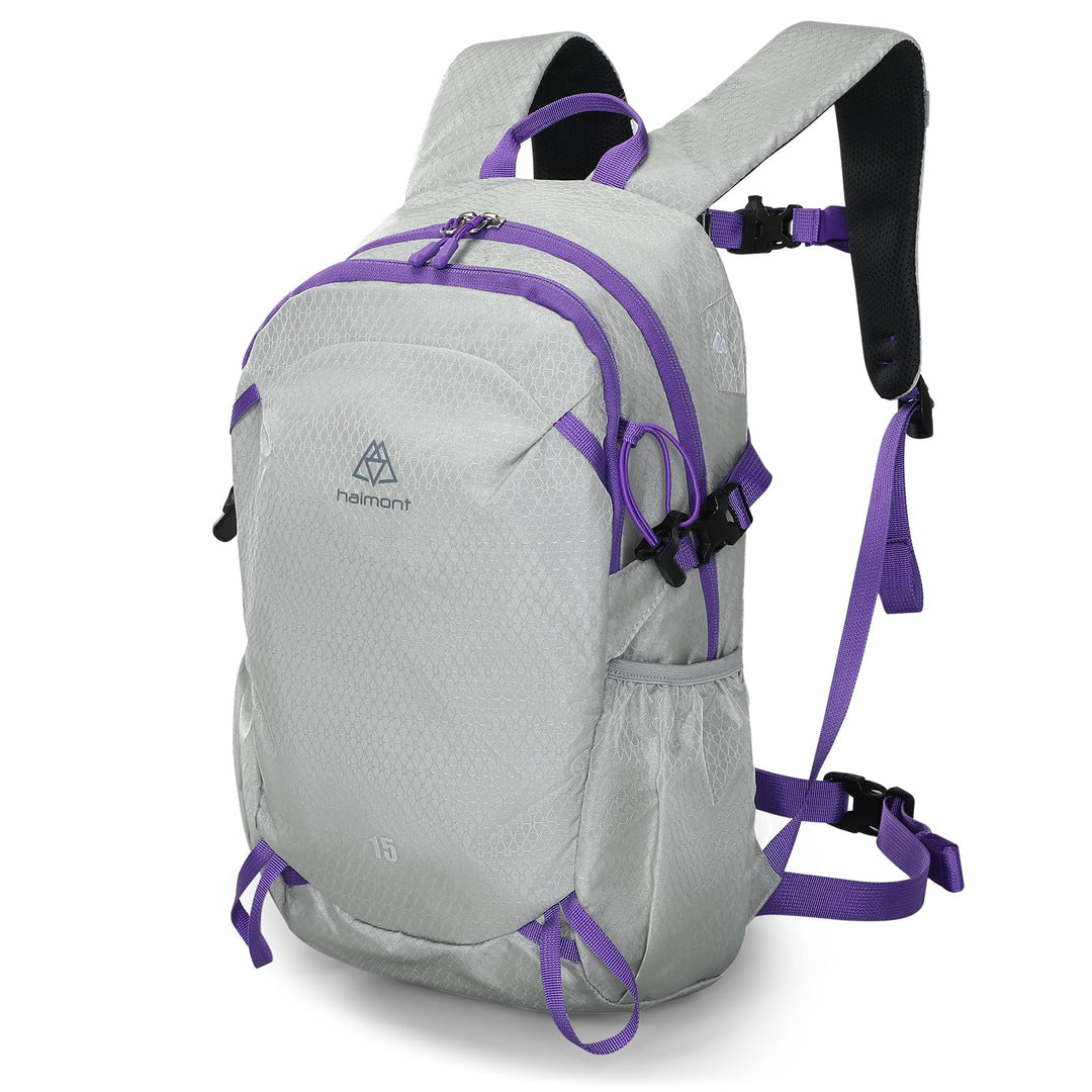 Haimont 15L Wanderrucksack - Ultraleichter Tagesrucksack für Herren & Damen, Wasserabweisender Daypa
