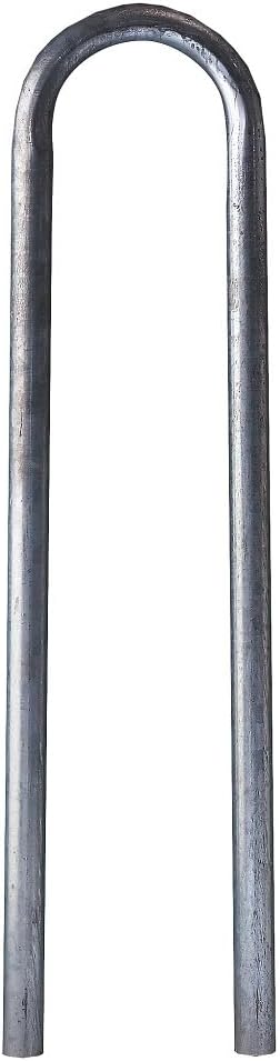 Alberts 772376 Schutzbügel Universal | zum Einbetonieren | feuerverzinkt | Breite 360 mm | Höhe über