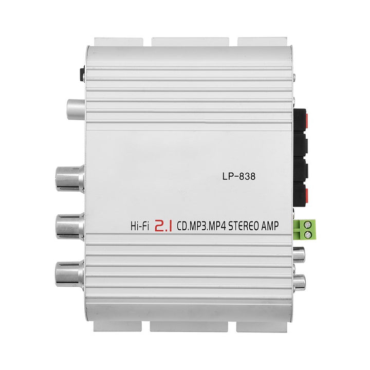 Audio-Stereoverstärker, -HiFi-2.1-Kanal-Bass-Stereo-Digitalverstärker für Mobiltelefon / MP3 / Compu