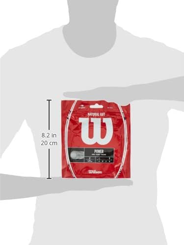 Wilson Natural Gut Tennisschläger, Farbe (wrz999: Set) 16-1.30mm, 16-1.30mm