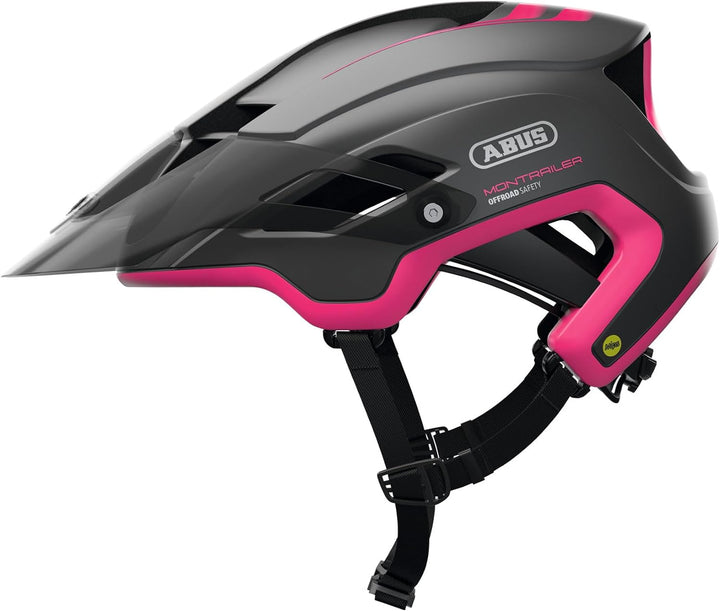 ABUS Mountainbike-Helm MonTrailer MIPS - Robuster Fahrradhelm für den Geländeeinsatz - Unisex M (55-