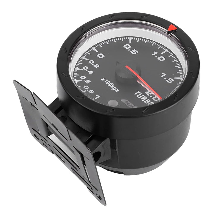 60Mm Boost Gauge Led Turbo Ladedruckanzeige Universal 60mm LED Turbo Boost Meter Gauge Schwarz Shell
