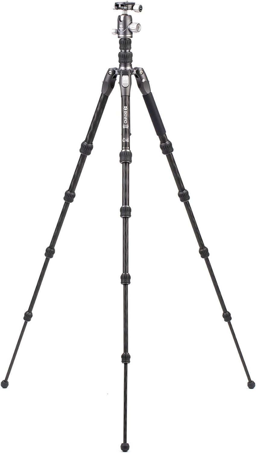 Benro Carbon Fibre Zero Series Tripod/Monopod with VX20 Ballhead, 5 Leg Sections, Twist Leg Locks, P