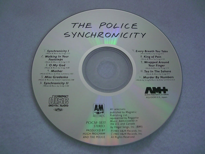 Synchronicity, Audio-CD