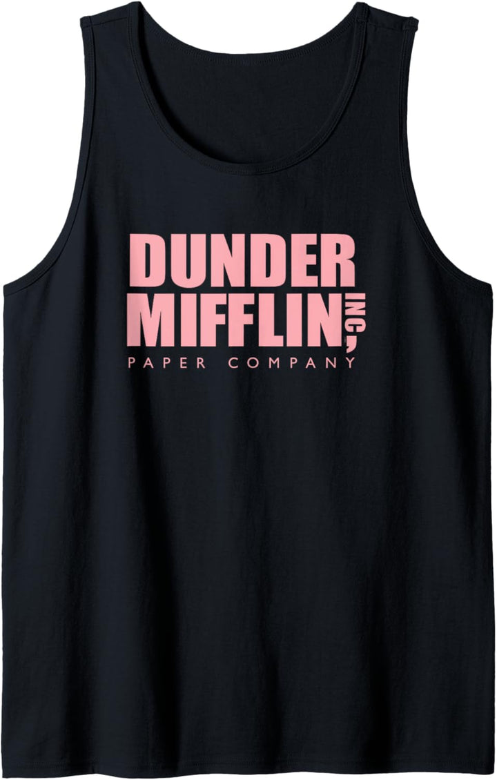 The Office Rosa Dunder Mifflin Logo Tank Top
