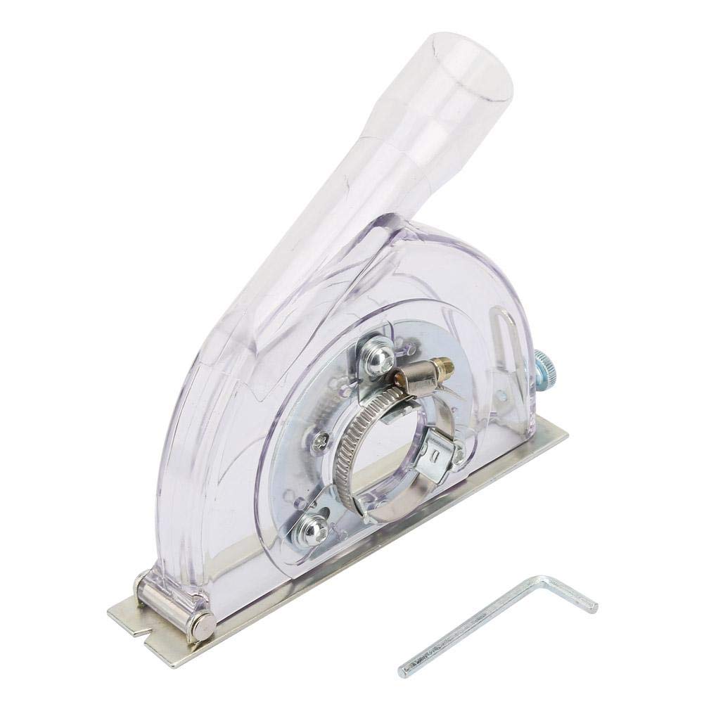 Steinschnitt Staubschutz, Schleifabdeckung aus PC und Metall für 100/125 / 150mm Winkelschleifer und