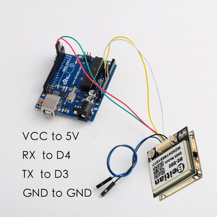 DIYmalls BE-880 GPS-Empfängermodul TTL IST8310 Kompass 10th Chip 38400bps für Arduino FPV Flugzeug C