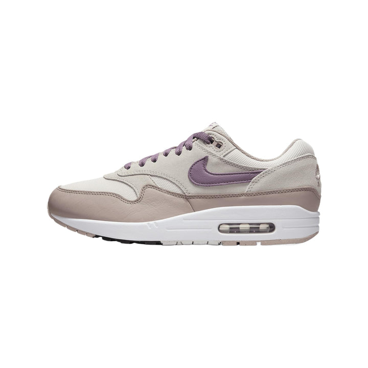 Nike Herren Air Max 1 Sneaker 41 EU Light Bone Violet Dust Phantom, 41 EU Light Bone Violet Dust Pha