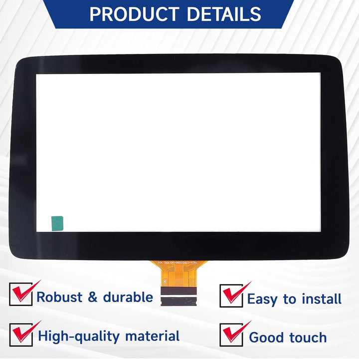 7 Zoll Touchscreen für Mazda 3 2014‑2016, Touchscreen Digitizer, Touchscreen Display Glas Acryl Tran