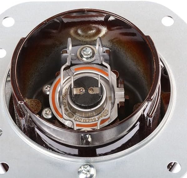 HELLA - Halogen/FF-Nebelscheinwerfer - 12V - rund - Einbau - glasklare Streuscheibe - Lichtscheibenf