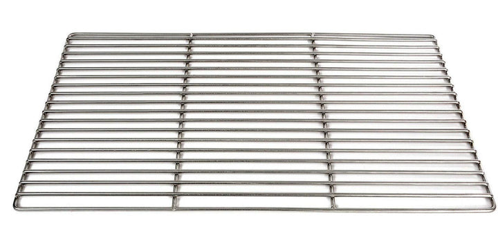 Massiver Grillrost 50 x 40 cm aus Edelstahl 6 mm rostfrei und elektropoliert