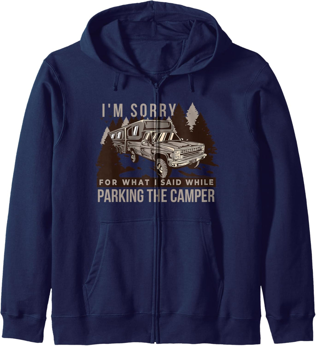 Camping Wohnmobil Wohnwagen Camper Spruch Kapuzenjacke